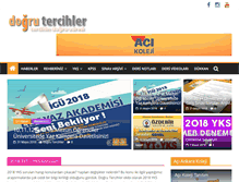 Tablet Screenshot of dogrutercihler.com